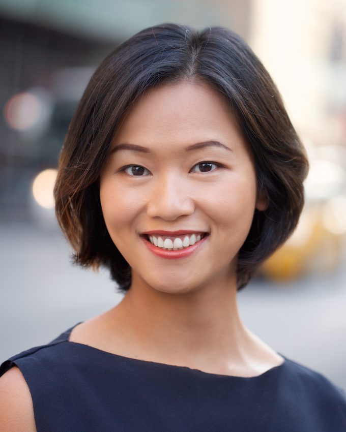 Outdoor corporate headshot in NYC